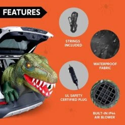 3.6ft Dinosaur Trunk Or Treat Halloween Inflatable 15 3.6ft Dinosaur Trunk Or Treat Halloween Inflatable -Halloween Decorations Store 3.6ftDinosaurTrunkorTreatHalloweenInflatable 6