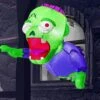 4.5ft Zombie Window Breaker Halloween Inflatable Decoration