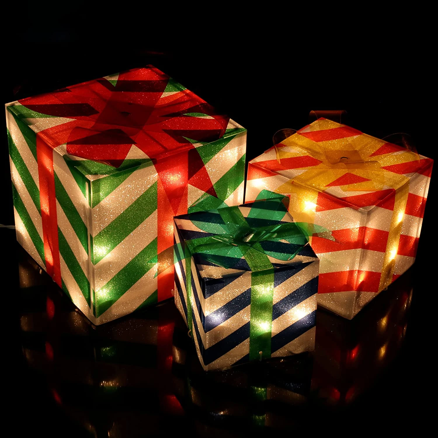 Christmas Lighted Boxes - Image 4