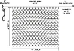 150 M5 LED Black Wire Net Lights (Orange & Purple) 11 150 M5 LED Black Wire Net Lights (Orange & Purple) -Halloween Decorations Store 515H2SOgt5L. AC