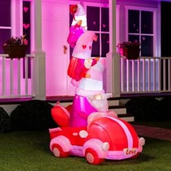6 FT Tall Inflatable Stacking Gnomes With LED Lights -Halloween Decorations Store 6 ft Tall Stacking Gnomes 6 result