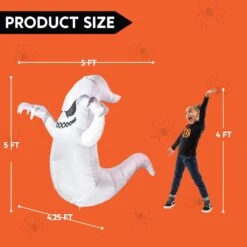 5ft Halloween Inflatable Hanging Boogie Ghost -Halloween Decorations Store 61Rn6ABkjfL. AC SL1500