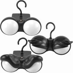 Flashing Peeping Eyes Lights 3 Pack - Red, Green, Orange -Halloween Decorations Store 61TCfkhsUlL. AC SL1500