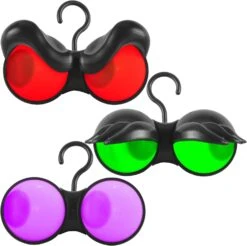 Halloween Flashing Peeping Eyes Lights Animated, 3 Pack