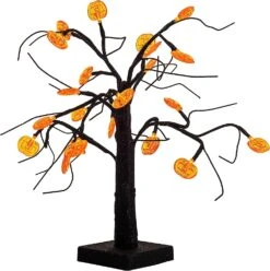 LED Spooky Tree Orange Pumpkin - 1.5ft -Halloween Decorations Store 71 hiNkd3HL. AC SL1500