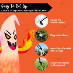 8ft Halloween Flaming Hand Ghost With Fire Light 16 8ft Halloween Flaming Hand Ghost With Fire Light -Halloween Decorations Store 71BuwMskIwL. AC SL1500