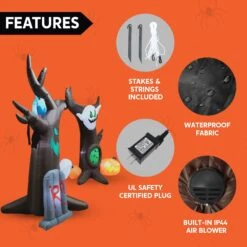 Jumbo Scary Tree Archway Inflatable (8 Ft) -Halloween Decorations Store 71K8A0gj XL. AC SL1500