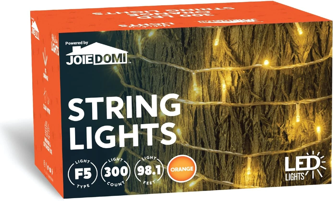 108.6 FT Orange LED String Lights - Image 6