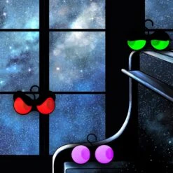 Halloween Flashing Peeping Eyes Lights Animated, 3 Pack -Halloween Decorations Store 71UZ2b5D7vL. AC SL1500