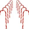 Christmas Candy Cane Pathway Markers Lights