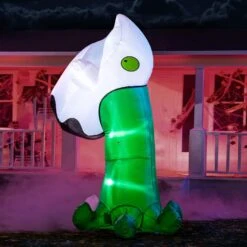 10 FT Tall Halloween Inflatable Throwing Up Ghost -Halloween Decorations Store 71dAKytj BL. AC SL1500