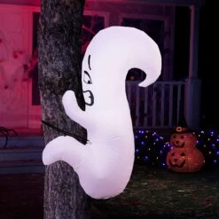 4 Ft Tall Scared Cute Ghost Hugging Tree Halloween Inflatable 13 4 Ft Tall Scared Cute Ghost Hugging Tree Halloween Inflatable -Halloween Decorations Store 71o0IM7ToJL. AC SL1500