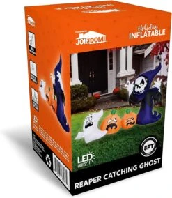 6ft Halloween Inflatable Ghost Grim Reaper -Halloween Decorations Store 71wHLeb3TmL. AC SL1500