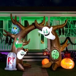 Jumbo Scary Tree Archway Inflatable (8 Ft)