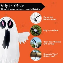 4ft Halloween Inflatable Thrilling Floating Ghost -Halloween Decorations Store 7 028b7b03 5d6a 4902 8699 909e46d7d518