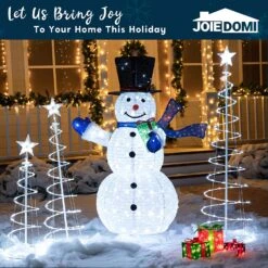 Lighted Spiral Christmas Tree Set LED Cool White - 3 Pcs -Halloween Decorations Store 81 xLyzCexL. AC SL1500