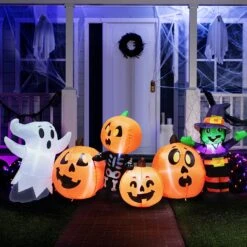 8ft Halloween Inflatable Horizontal Pumpkin And Halloween Characters 19 8ft Halloween Inflatable Horizontal Pumpkin And Halloween Characters -Halloween Decorations Store 811Olb lN L. AC SL1500 2b532b0c 2227 4f99 b24d dd9713b523ff