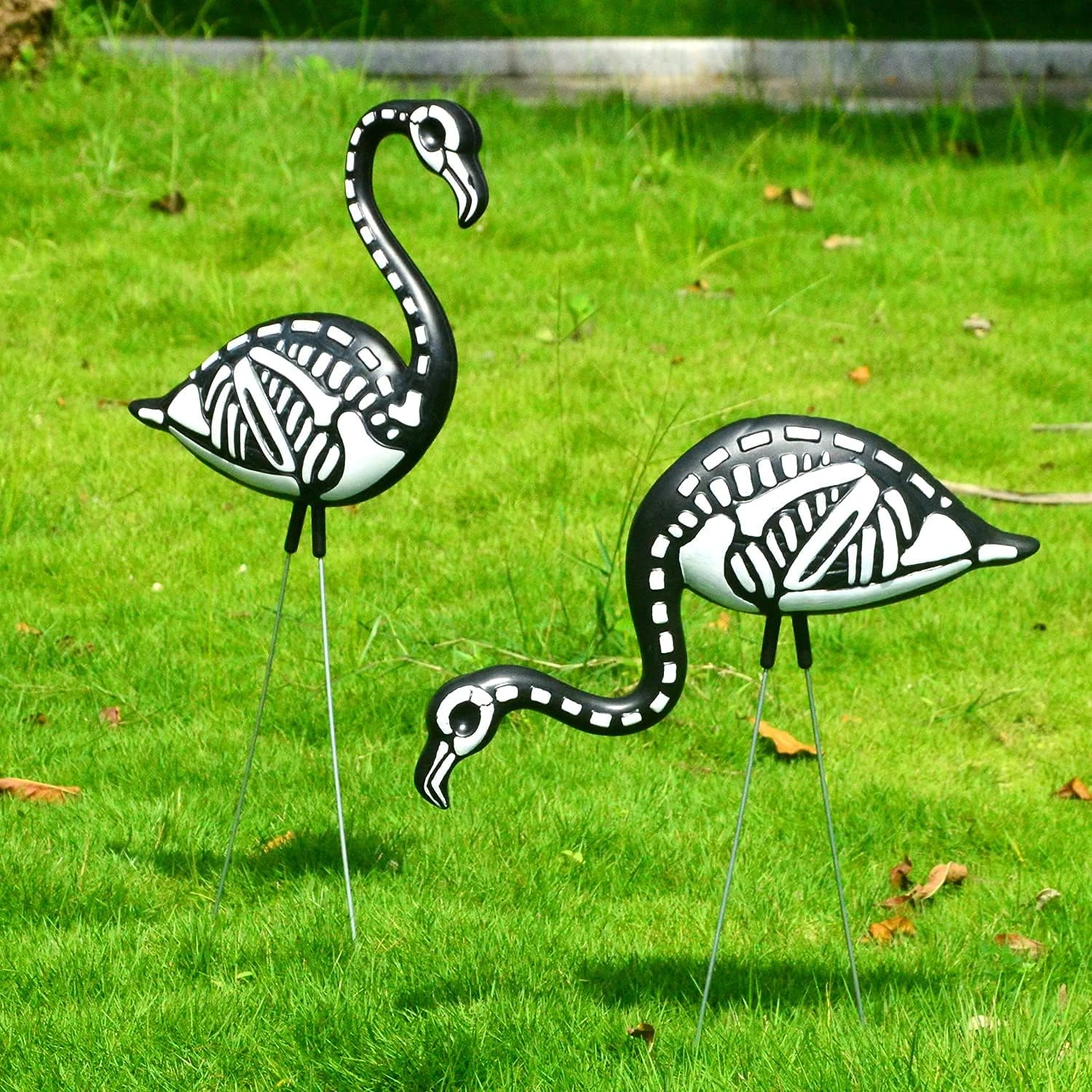 Flamingo Yard Stake, 2 Pcs - Image 4
