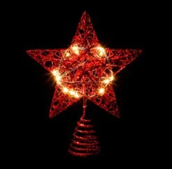 Glitter Red Star Tree Topper 17 Glitter Red Star Tree Topper -Halloween Decorations Store 81IhT82fhfL. AC SL1500