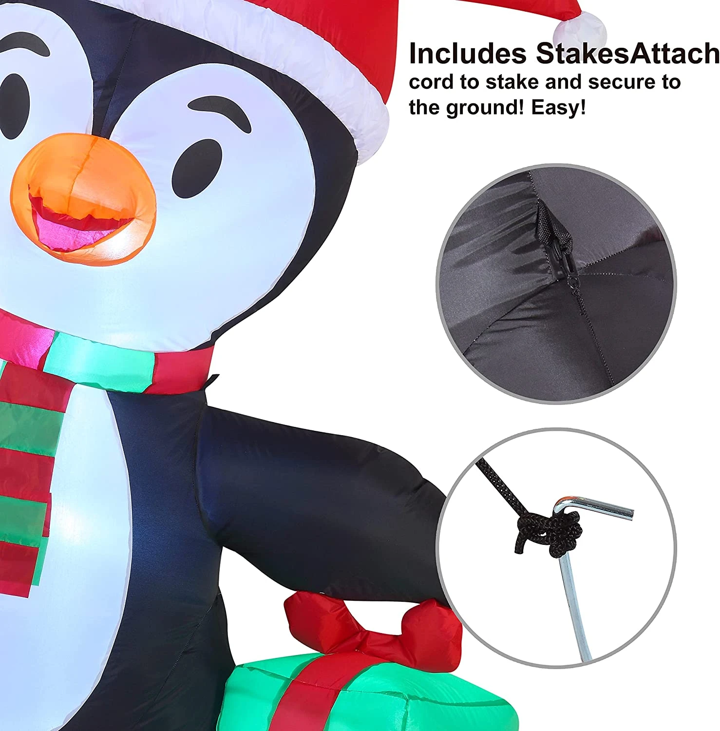 6Ft Chubby Penguin - Image 6