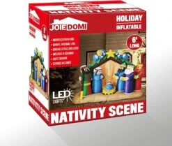 Large Nativity Scene With Angels Inflatable (6 Ft) 18 Large Nativity Scene With Angels Inflatable (6 Ft) -Halloween Decorations Store 81fBtsHAkEL. AC SL1500