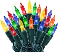 3 Set Of 100-Count Multi Color Christmas Lights