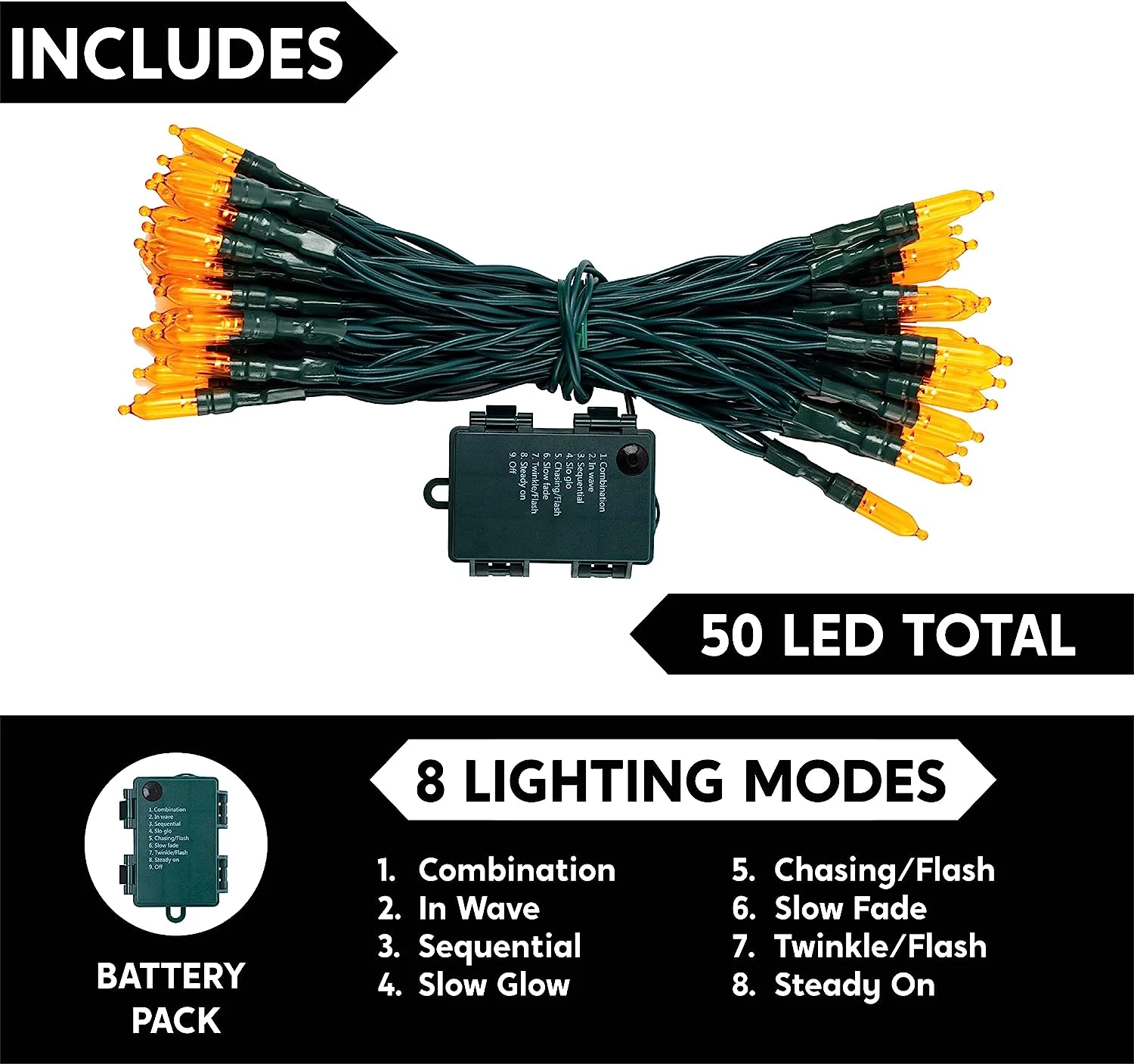 17.3ft LED String Lights - Image 2