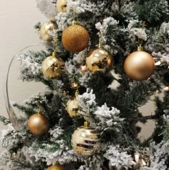 34 Pcs Christmas Ball Ornaments (Champagne) -Halloween Decorations Store 918ZhvGdA0L. AC SL1500