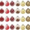 24Pcs Red Plastic Clear Ball Ornaments With Filling 2 24Pcs Red Plastic Clear Ball Ornaments With Filling -Halloween Decorations Store 919V1deBBrL. AC SL1500