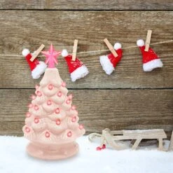 7in Ceramic Christmas Tree (Pink) -Halloween Decorations Store 91bG9Zxt1PL. AC SL1500