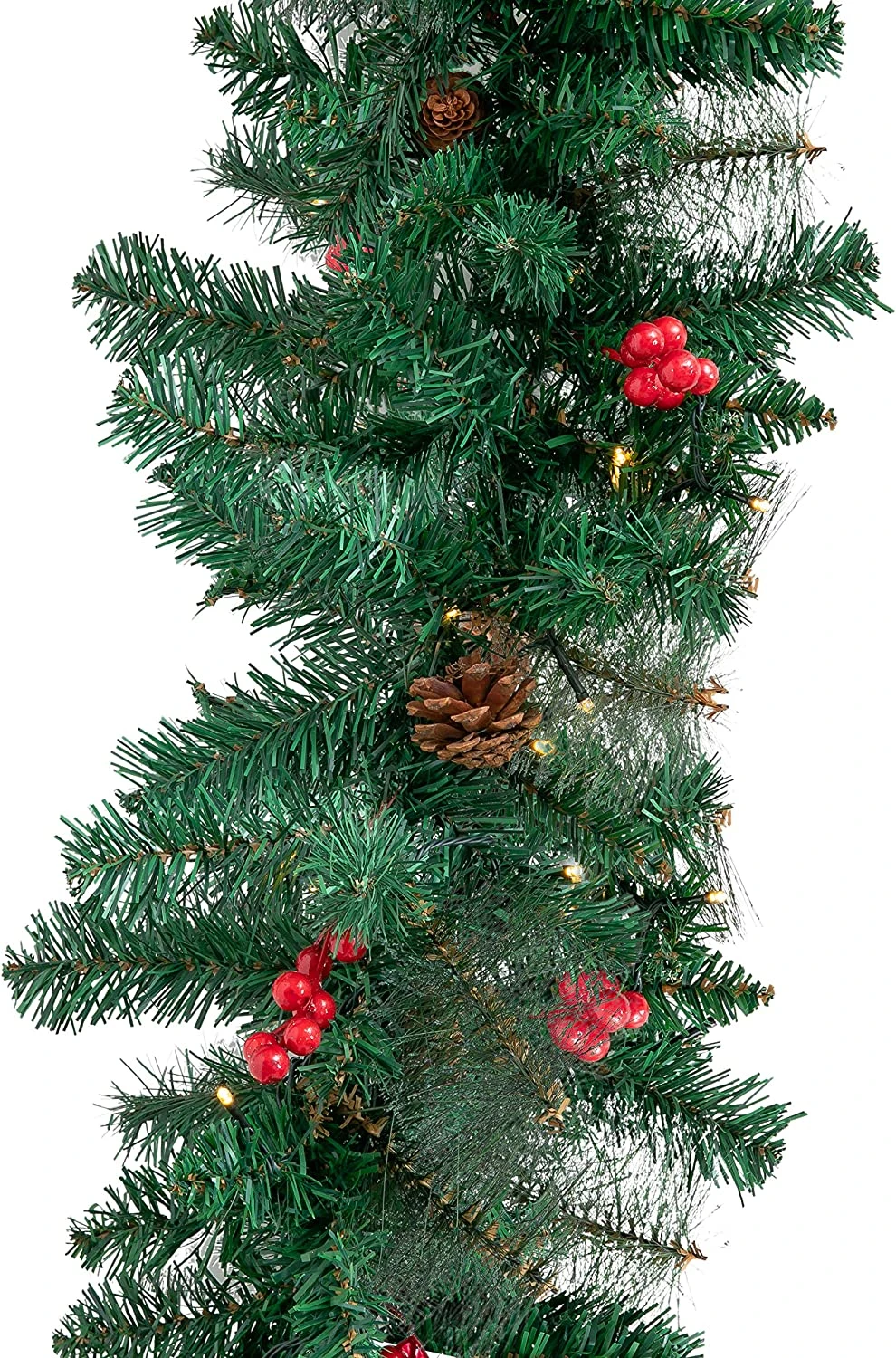 Artificial Christmas Garland Prelit - Image 2