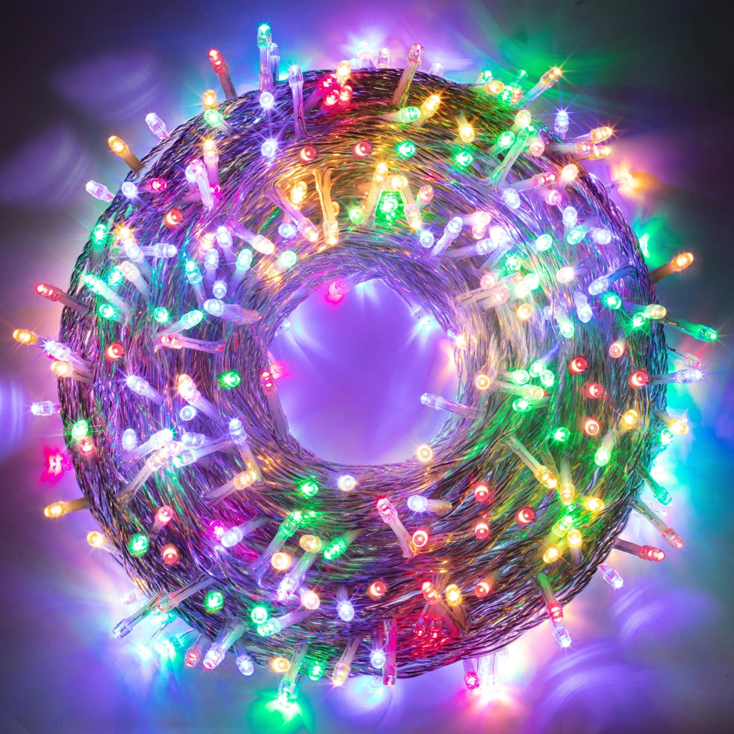 360 LED Christmas String Lights Multicolor