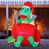 6 FT Tall Inflatable Dinosaur In A Gift Box -Halloween Decorations Store image 1 7a4980f1 43c1 45bd 8113 e2662b15252a