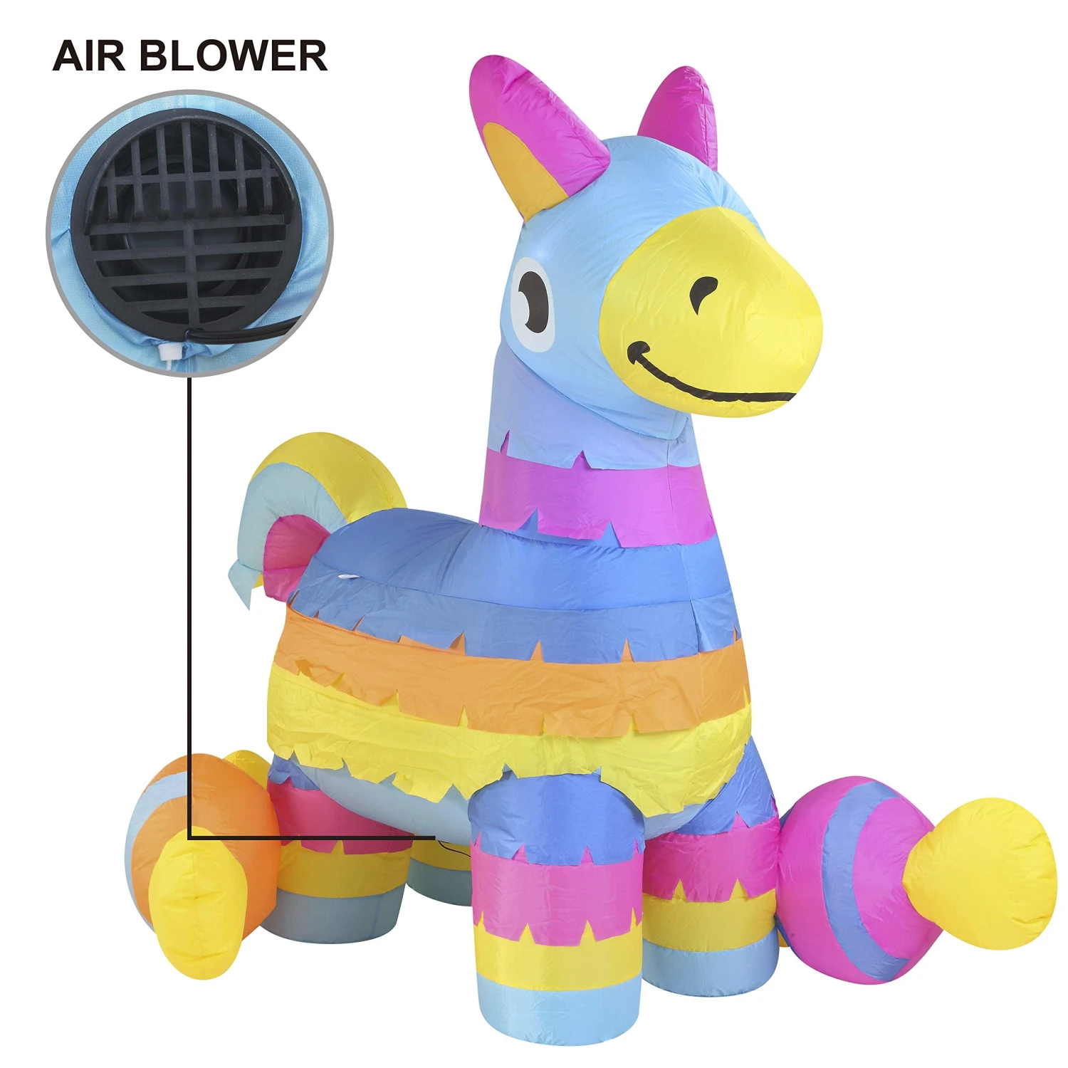 Large Inflatable Cinco De Mayo Pi?ata Inflatables (6 Ft) 4 Large Inflatable Cinco De Mayo Pi?ata Inflatables (6 Ft) - Image 2