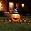 Large Pumpkin Spider Inflatable (7 Ft)
