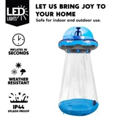 Jumbo UFO Inflatable (9 Ft) -Halloween Decorations Store image 3 27ad2a39 b950 4c9a a878 afe5a17ce4fc
