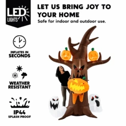 10ft Scary Tree Bites Pumpkin -Halloween Decorations Store image 3 6d64544d f945 4052 8267 1f86ea718829