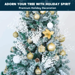 20" Christmas Tree Berry Stem (White) - 24 Pcs 11 20" Christmas Tree Berry Stem (White) - 24 Pcs -Halloween Decorations Store image 3 6f2215d5 d90f 47f8 98cf 9d8314ca026d