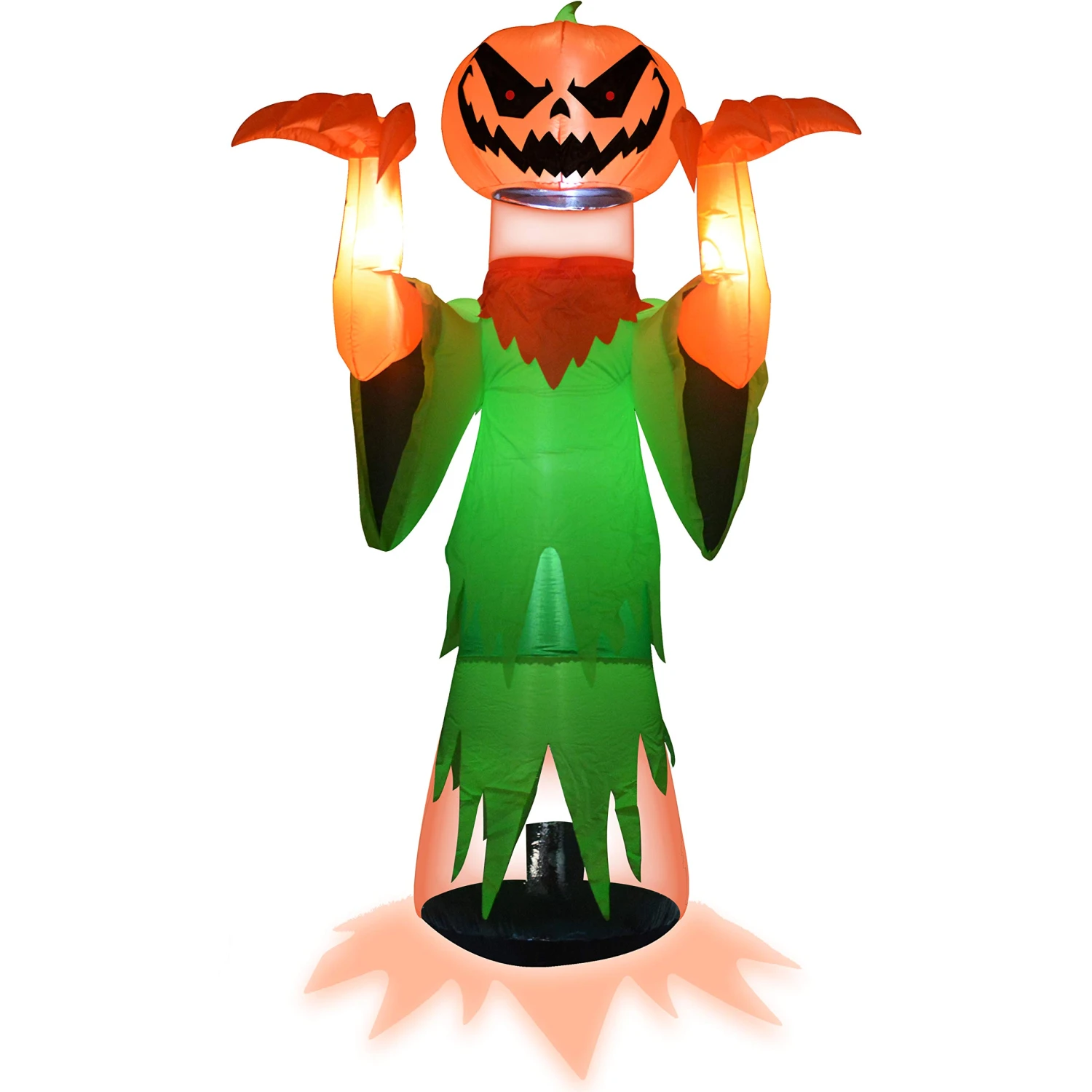 Jumbo Floating Head Pumpkin Wizard Inflatable (8 Ft) - Image 3