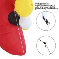 Large Inflatable Long Cinco De Mayo Avocado And Chili (6 Ft) -Halloween Decorations Store image 3 7f073971 0873 4291 b96f a70bb94c5ecf