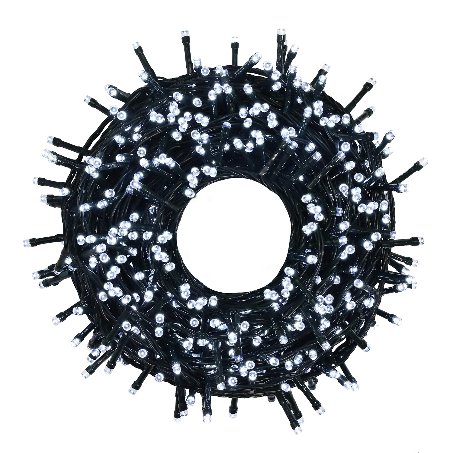 600 LED Christmas String Lights Cool White - Image 3