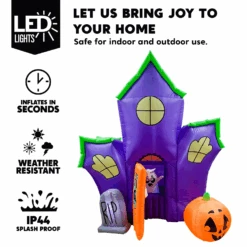 6ft Welcoming Ghost -Halloween Decorations Store image 3 d62d1393 68cc 4802 b70f 2caec4ca2667