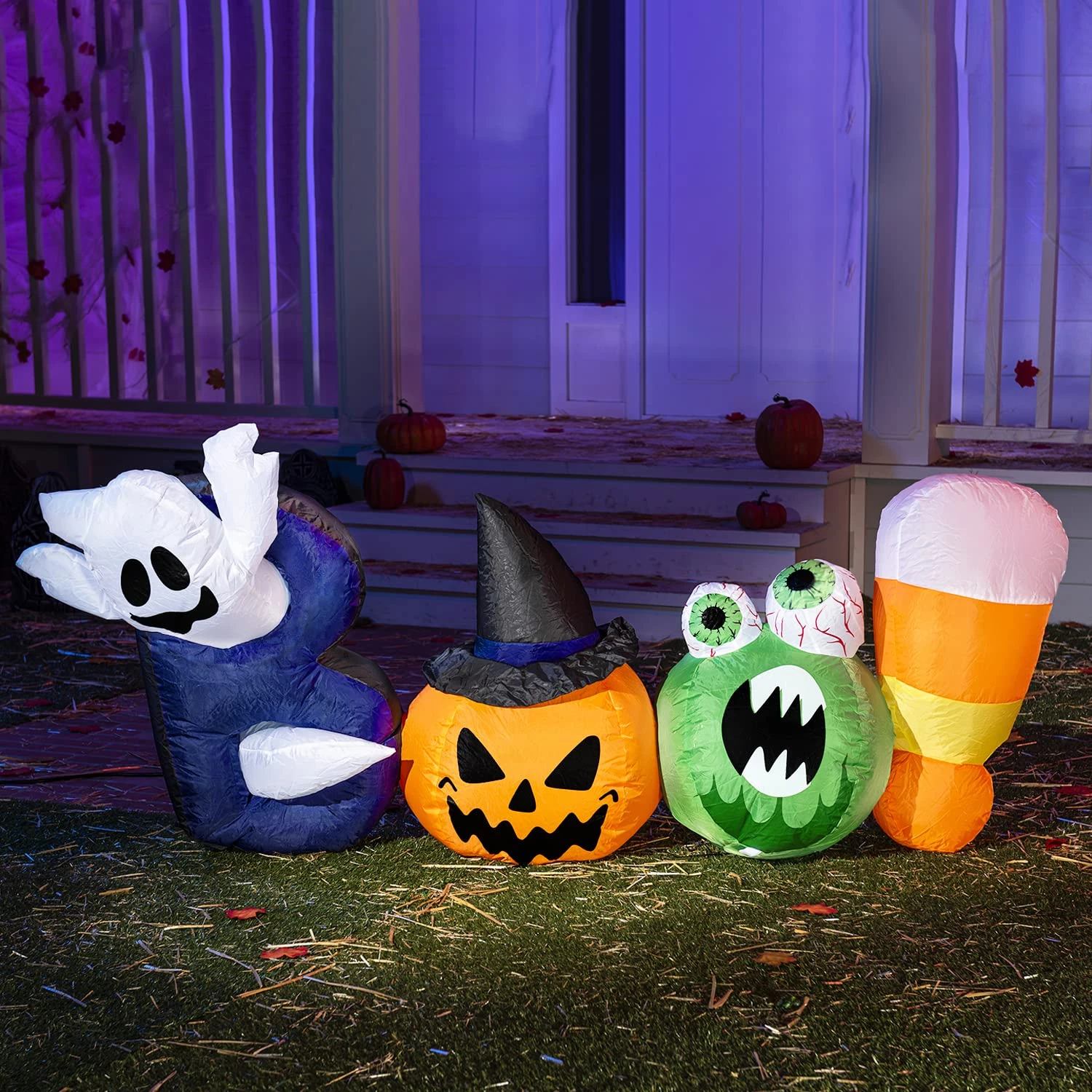 6ft Halloween Inflatable Boo Words - Image 4