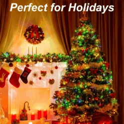 800 Multicolor LED Green Wire String Lights -Halloween Decorations Store image 4 675b385b 9679 4aa0 b06f c9dc5e52903f