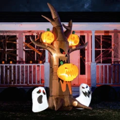 10ft Scary Tree Bites Pumpkin -Halloween Decorations Store image 4 9683eda9 33ca 4c32 aa37 a304c86f01e4