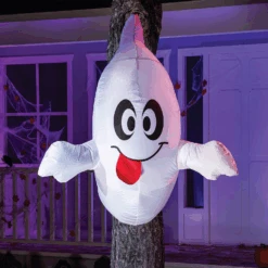 4ft Halloween Inflatable Ghost Coming Out From Tree -Halloween Decorations Store image 4 ab1b5bd3 e905 4c5f b32a 9f441855c5d4