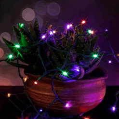 600 Multicolor LED Green Wire String Lights -Halloween Decorations Store image 4 d704b03e 6421 4e91 8099 4e10bb693eea