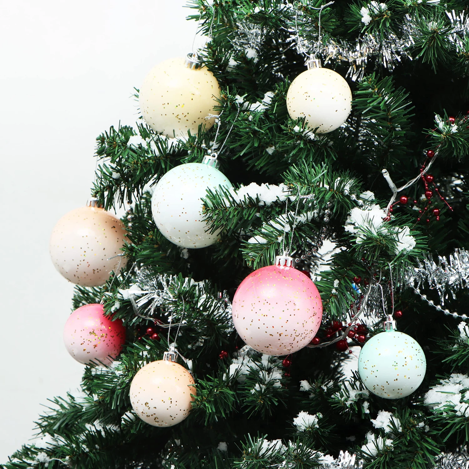 20Pcs Macaroon Design Christmas Ball 7 20Pcs Macaroon Design Christmas Ball - Image 5