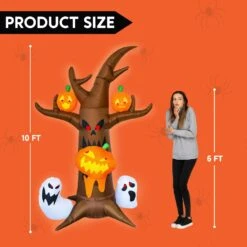 10ft Scary Tree Bites Pumpkin -Halloween Decorations Store image 5 82e04b7b 80ea 4ad4 b0c0 d9ec8ac09cfd