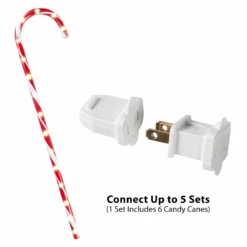 28in Christmas Candy Cane Pathway Markers -Halloween Decorations Store image 5 a5920642 d3ba 4404 bd12 89444b0f9b48